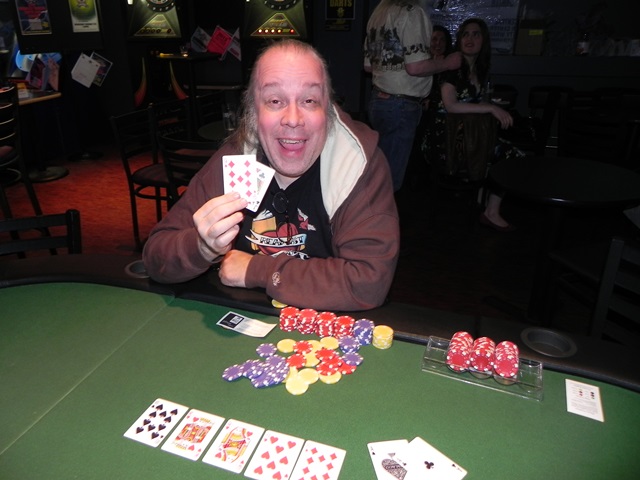 The April 25 kickoff winner with his chips